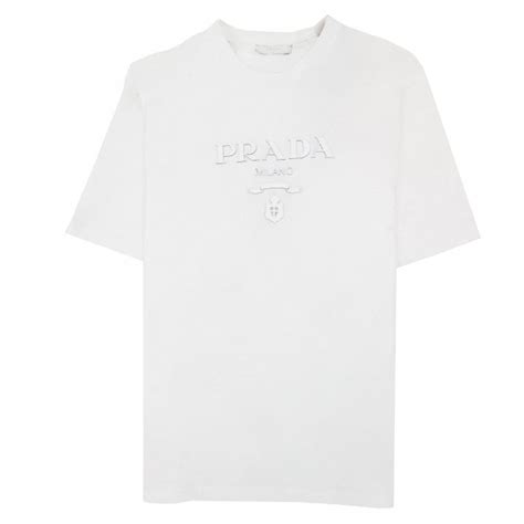 prada white t shirt 3 pack|Prada T.